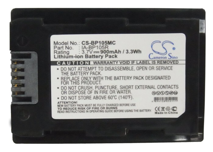 Batteri till Kamera för Samsung SMX-F50, HMX-F50BN, SMX-F50BP m.fl.