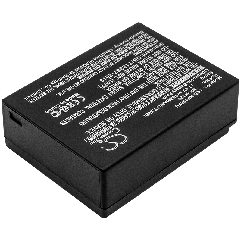 Batteri till Kamera för Fujifilm FinePix HS30EXR, FinePix HS33EXR, X Pro 1 m.fl.