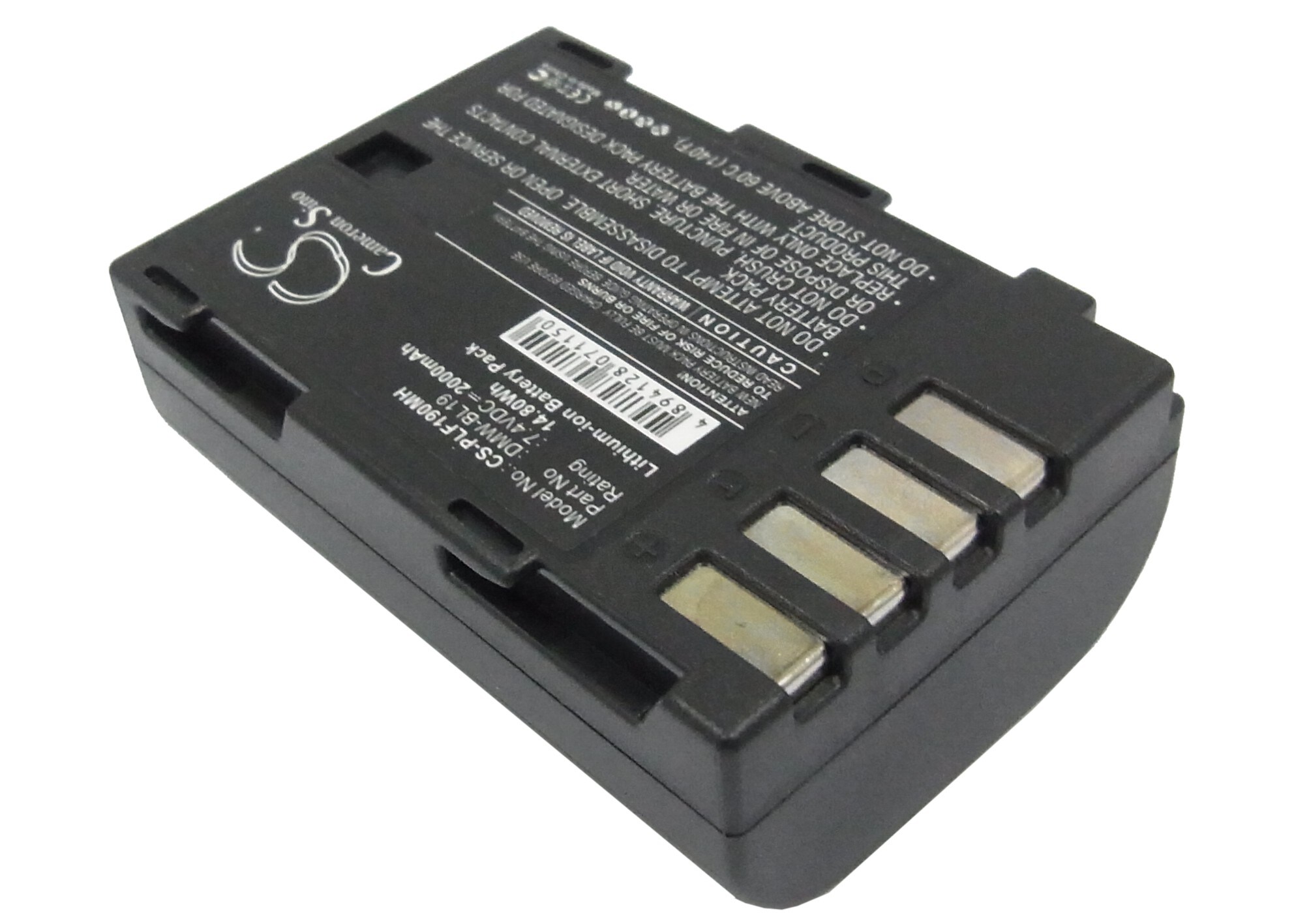 Batteri till Kamera för Panasonic Lumix DMC-GH3, Lumix DMC-GH3A, Lumix DMC-GH3AGK m.fl.