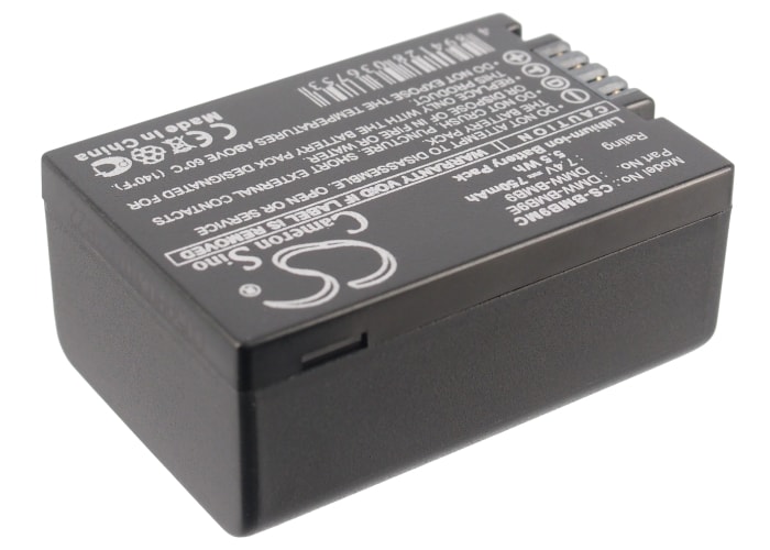 Batteri till Kamera för Panasonic Lumix DMC-FZ40, Lumix DMC-FZ100, Lumix DMC-FZ40K m.fl.