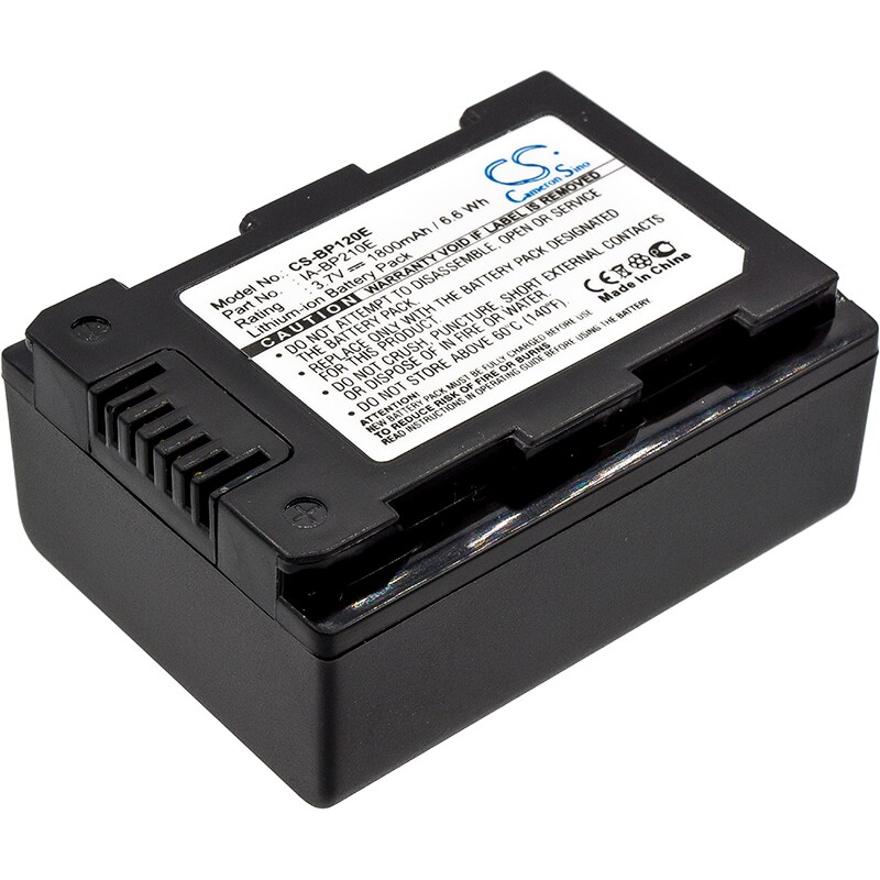 Batteri till Kamera för Samsung HMX-S10, HMX-S15, HMX-S16 m.fl.