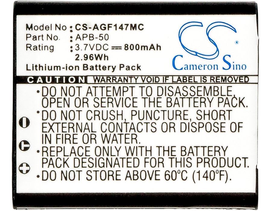 Batteri till Kamera för Agfa Optima 147