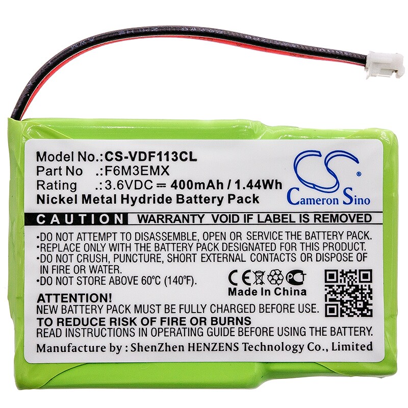 Batteri till Sladdlös telefon för Cobra CP471, CP472, CP473 m.fl.