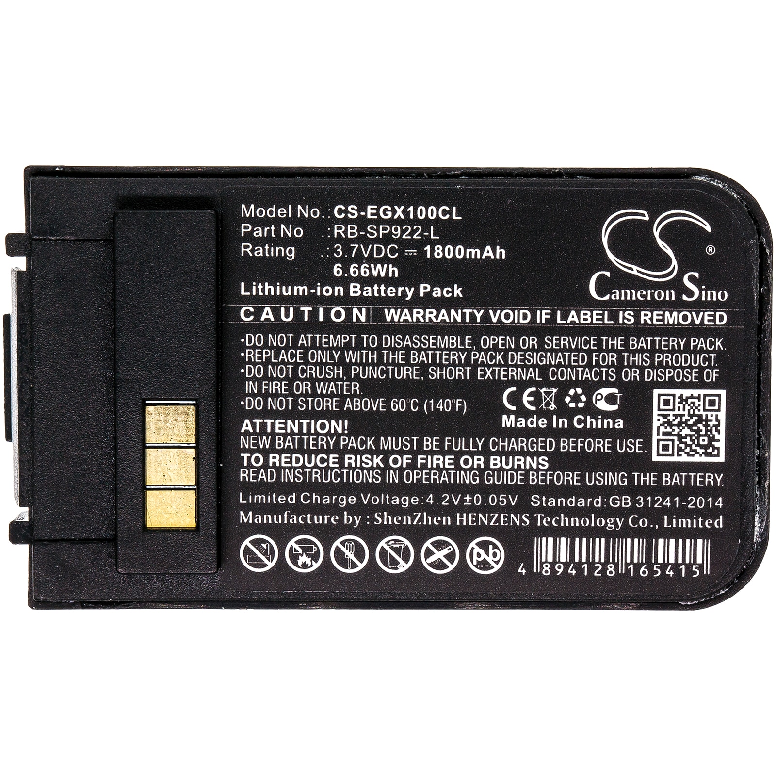 Batteri till Sladdlös telefon för EnGenius DuraFon 1x, DuraFon 4x, Durawalkie m.fl.