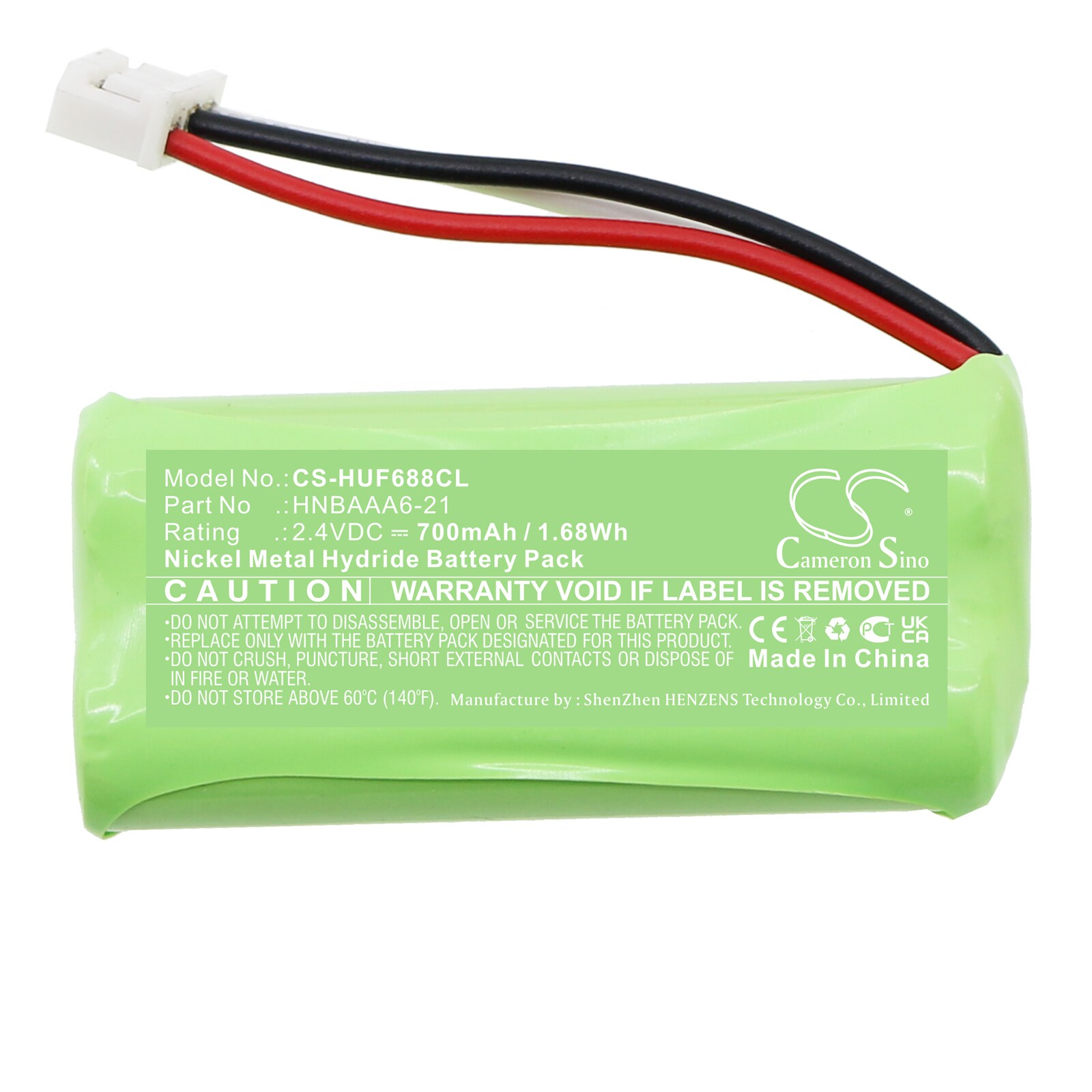 Batteri till Sladdlös telefon för Huawei FH88, F688, F688-20