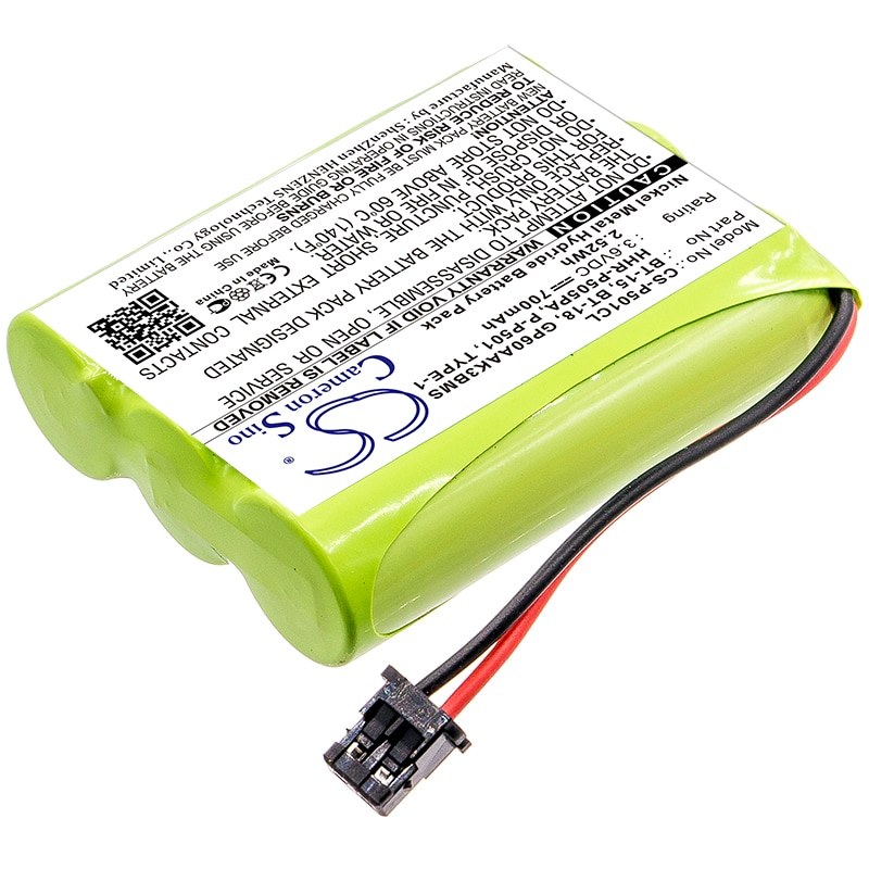 Batteri till Sladdlös telefon för Sony BBTY0623001, BPT18, BT1006 m.fl.