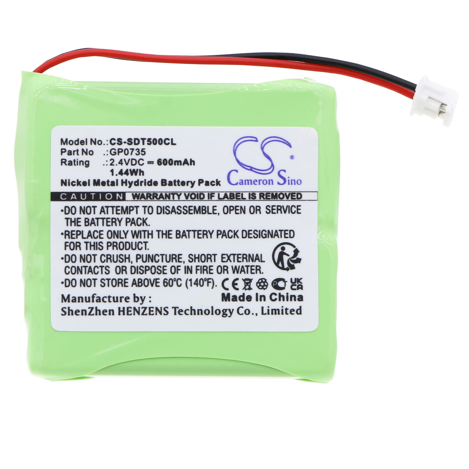 Batteri till Sladdlös telefon för Telstra 8400A, 8450, CLS-8450 m.fl.