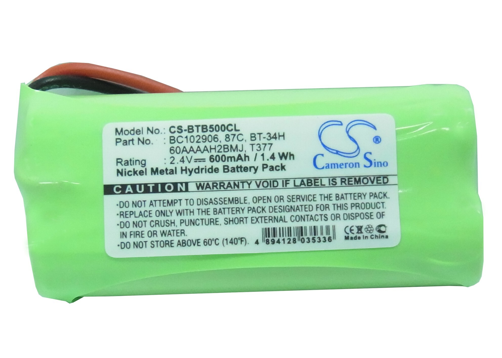 Batteri till Sladdlös telefon för Premier Magic 110, Magic 120, Magic 130 m.fl.