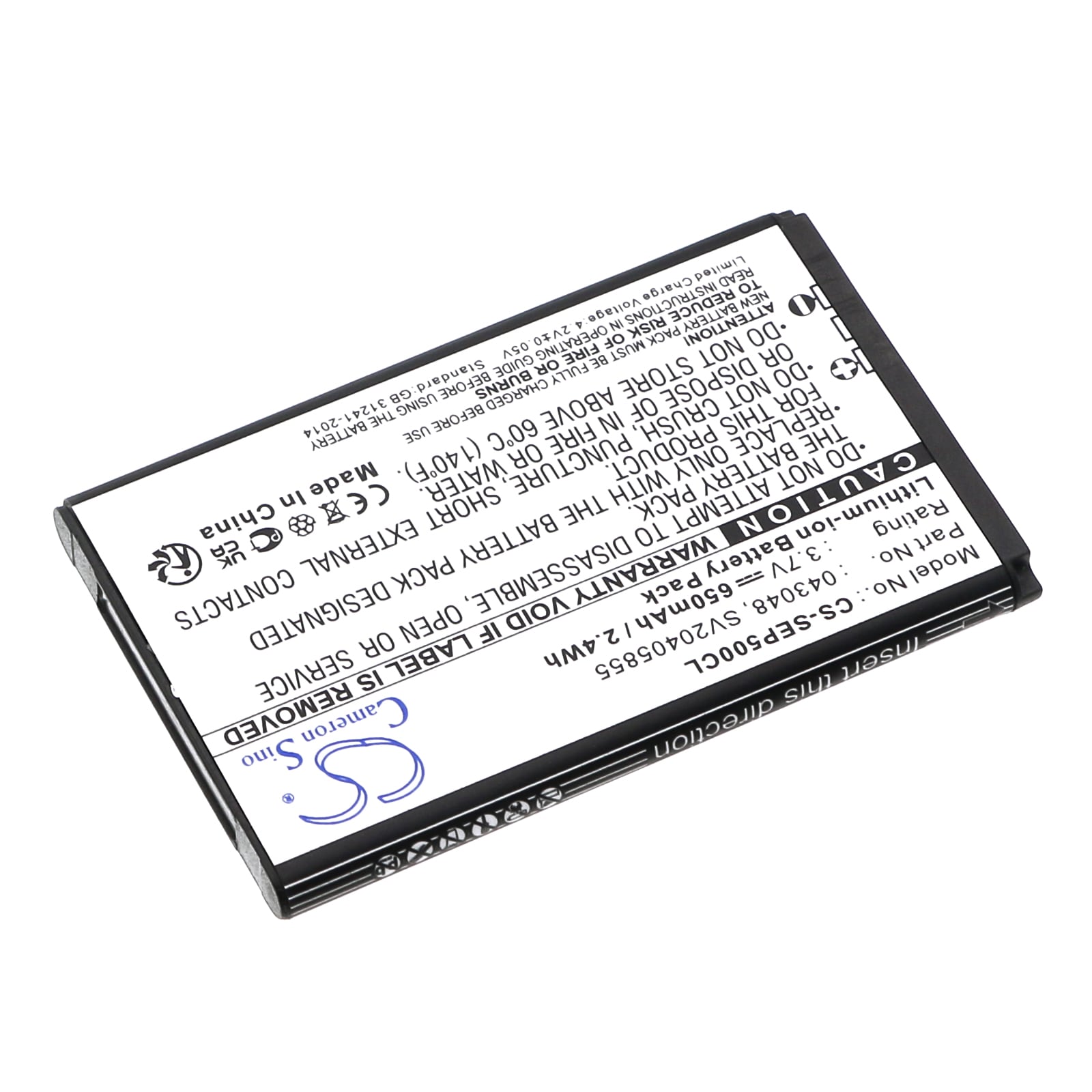 Batteri till Sladdlös telefon för Swissvoice ePure, ePure fulleco DUO, L7