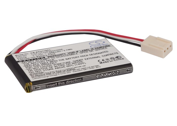 Batteri till Sladdlös telefon för ZTE U110, U116, U116+ m.fl.