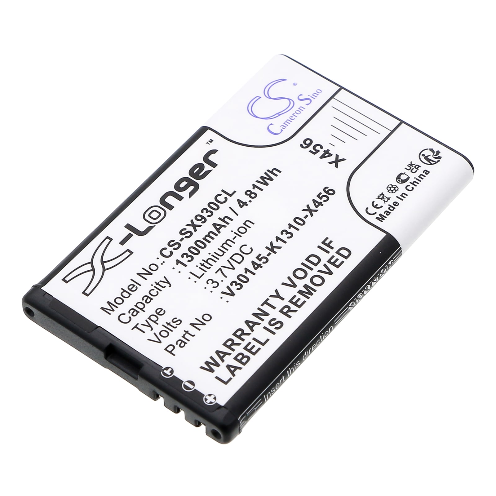 Batteri till Sladdlös telefon för Siemens Gigaset SL930, Gigaset SL930A