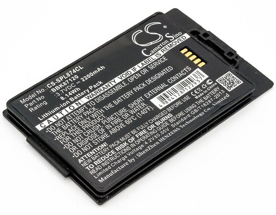 Batteri till Sladdlös telefon för Spectralink 8742, PIVOT S8742, PBL87420