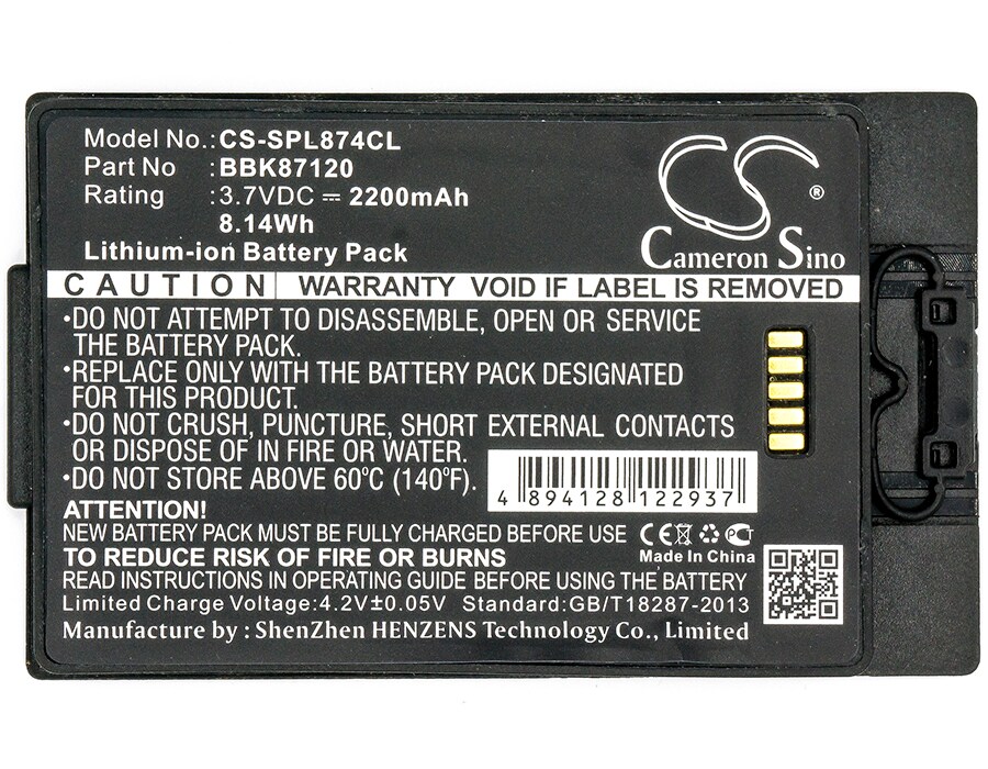 Batteri till Sladdlös telefon för Spectralink 8742, PIVOT S8742, PBL87420