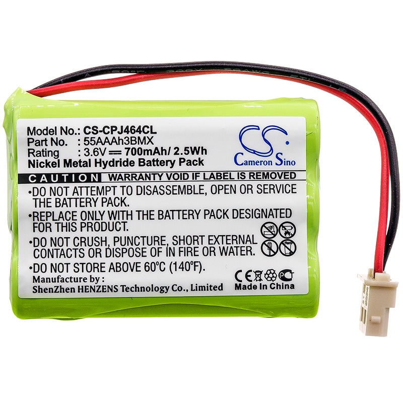 Batteri till Sladdlös telefon för Coby CTP8200, CTP8250, CTP8800 m.fl.