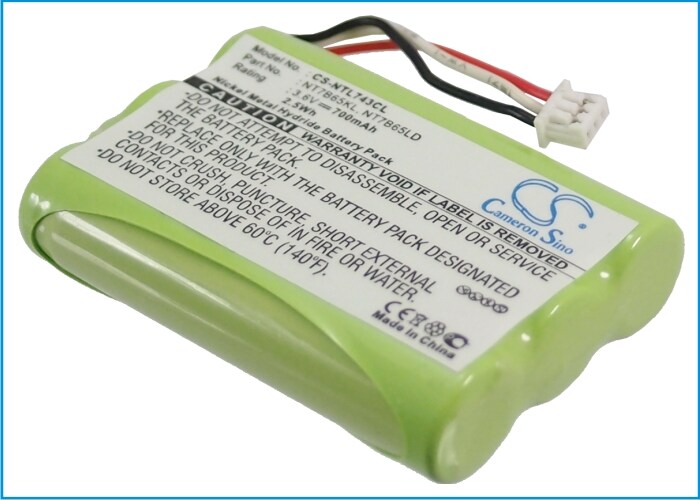 Batteri till Sladdlös telefon för Formerly KIRK 50, KIRK 60, KIRK 70