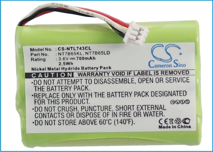 Batteri till Sladdlös telefon för Formerly KIRK 50, KIRK 60, KIRK 70