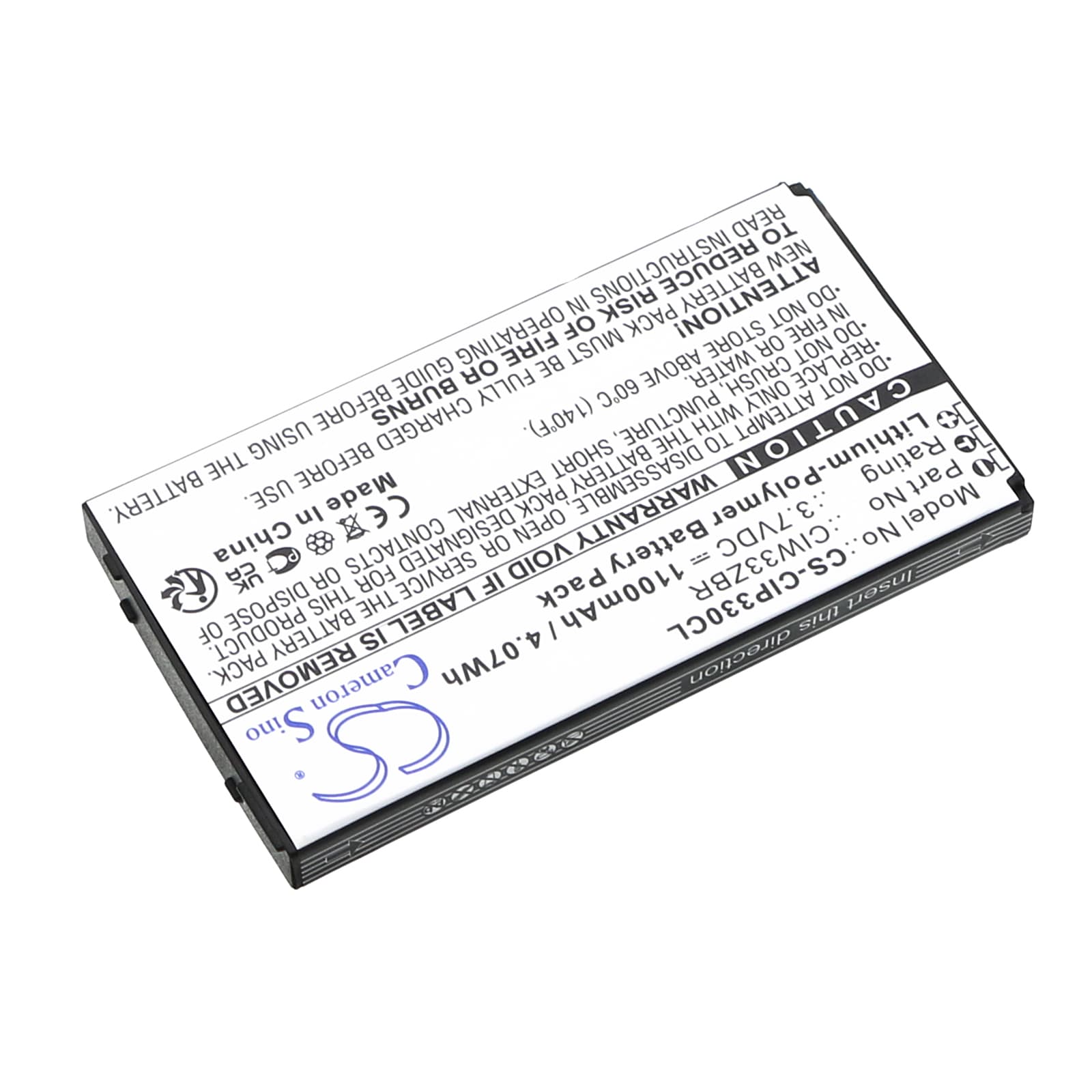Batteri till Sladdlös telefon för Cisco Linksys WIP330, WIP330