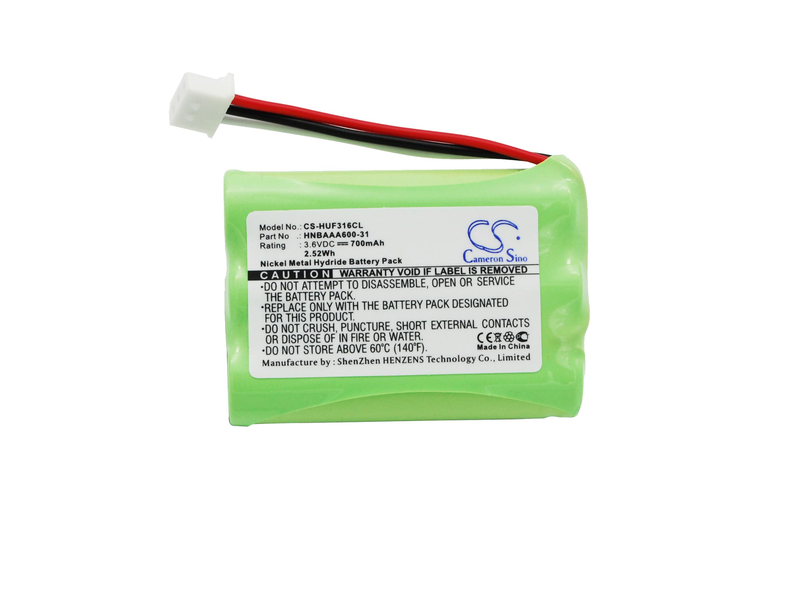 Batteri till Sladdlös telefon för Huawei F316, F317, F202 m.fl.