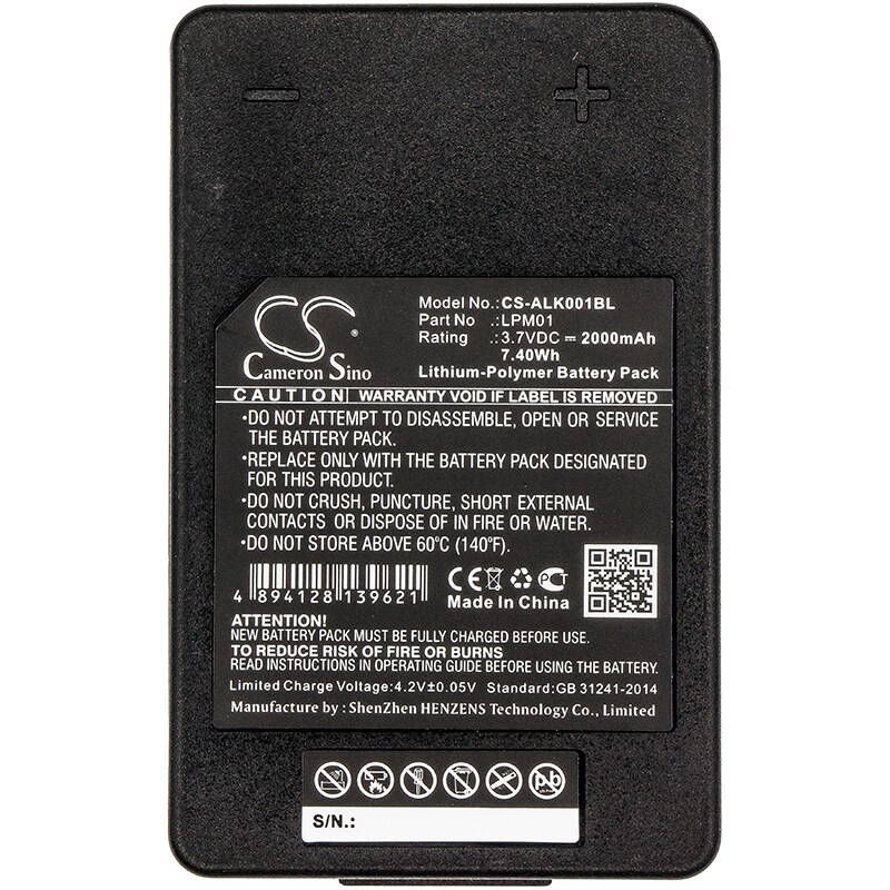 Batteri till Fjärrkontroll för kran för Autec LK NEO, R0BATT00E13A0
