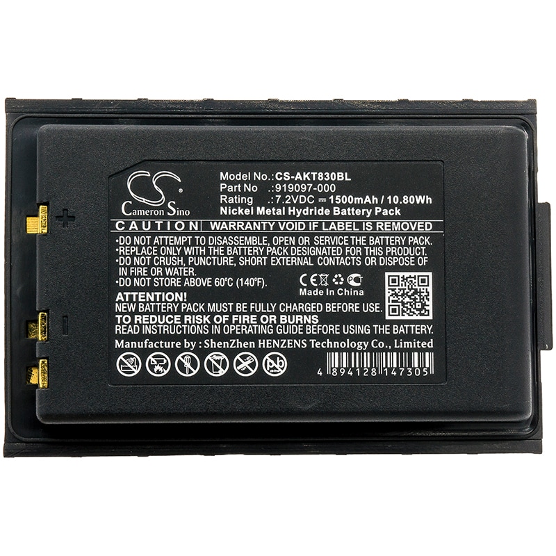 Batteri till Fjärrkontroll för kran för Akerstroms BC82, BC92, MC83 m.fl.