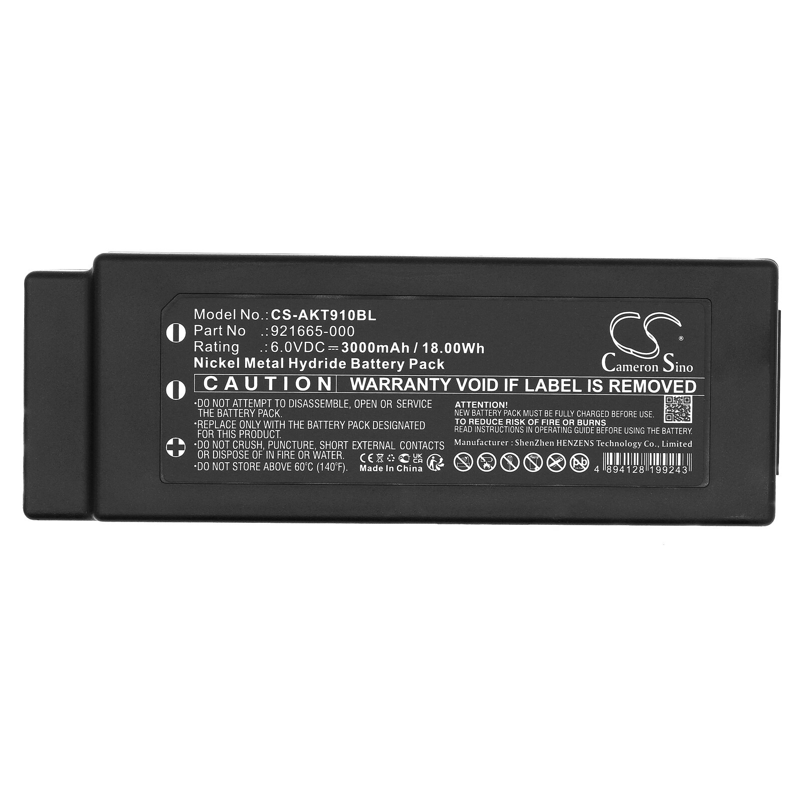Batteri till Fjärrkontroll för kran för Akerstroms MC91, MC92, MC96 m.fl.