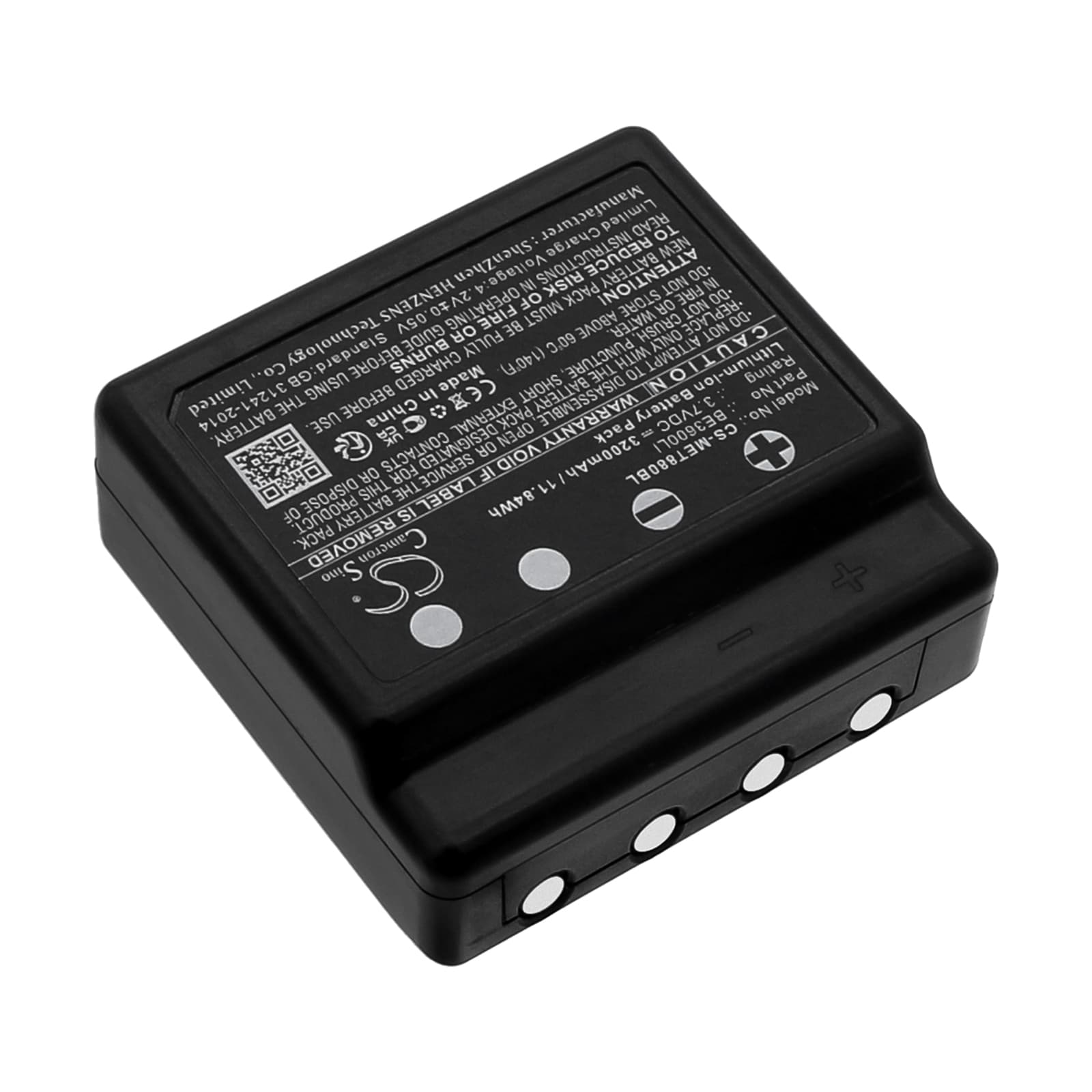 Batteri till Fjärrkontroll för kran för IMET M880 KRON, ZED, THOR2 m.fl.