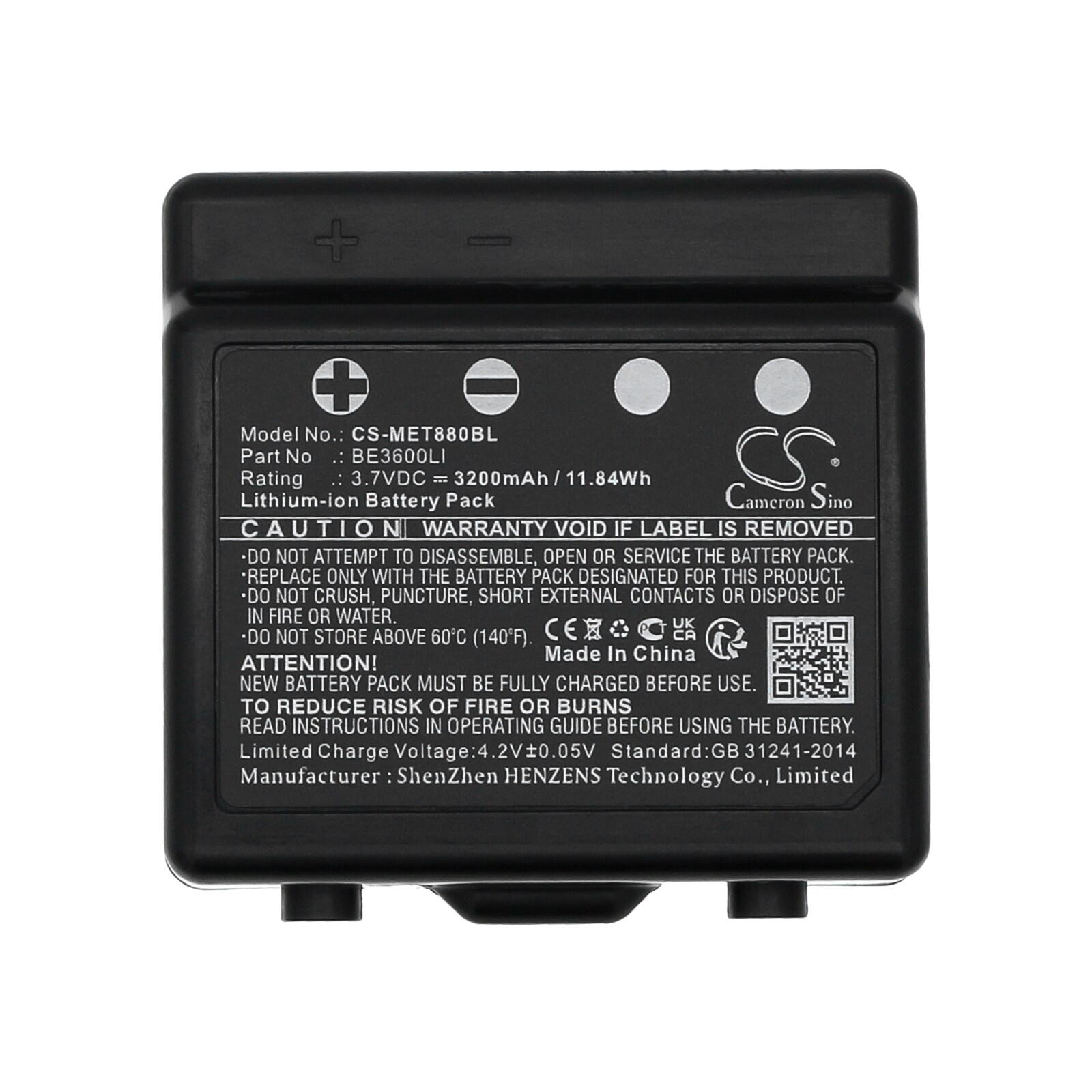 Batteri till Fjärrkontroll för kran för IMET M880 KRON, ZED, THOR2 m.fl.