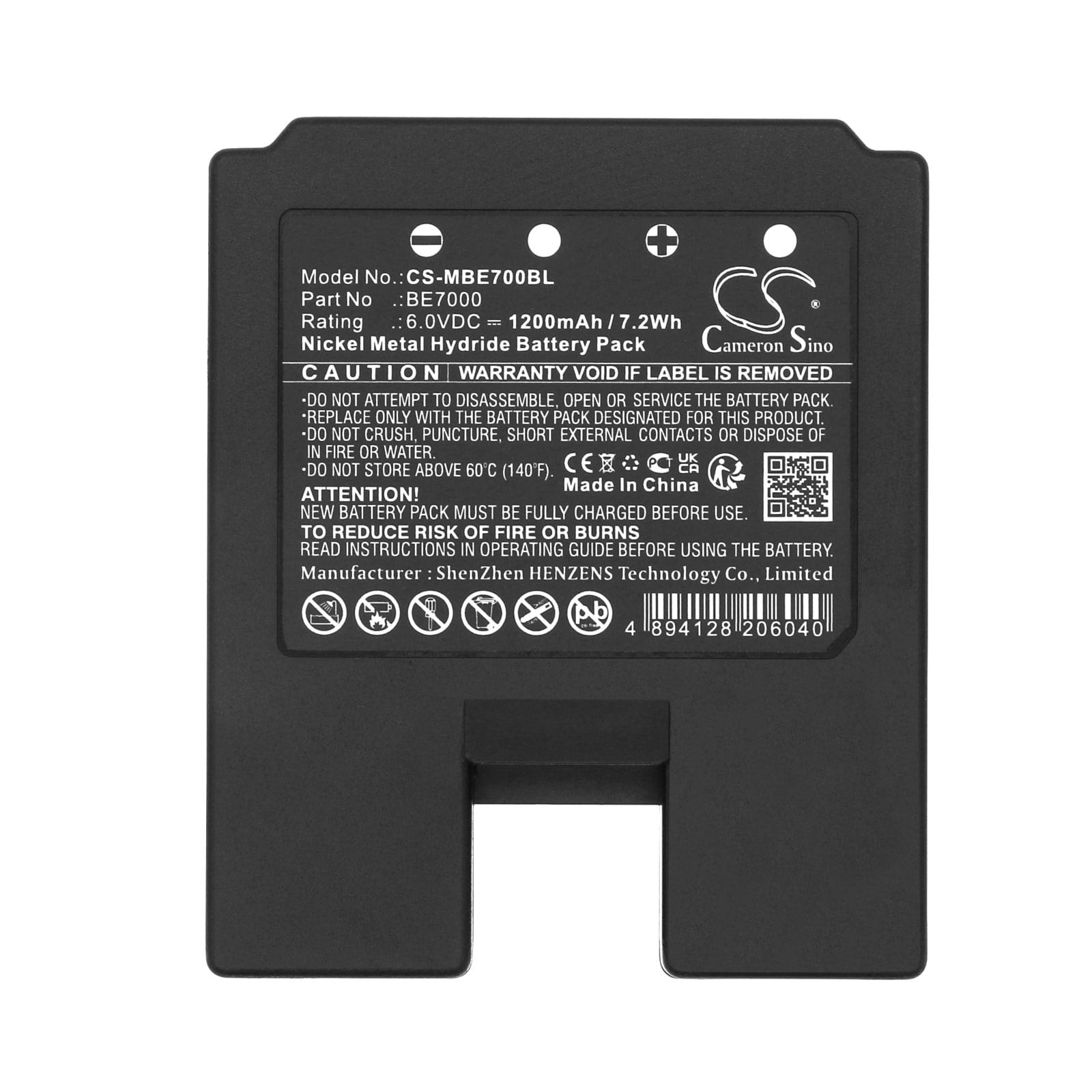 Batteri till Fjärrkontroll för kran för IMET MICRON