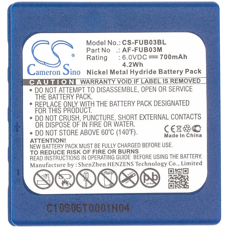 Batteri till Fjärrkontroll för kran för Hetronic TGA, TGB