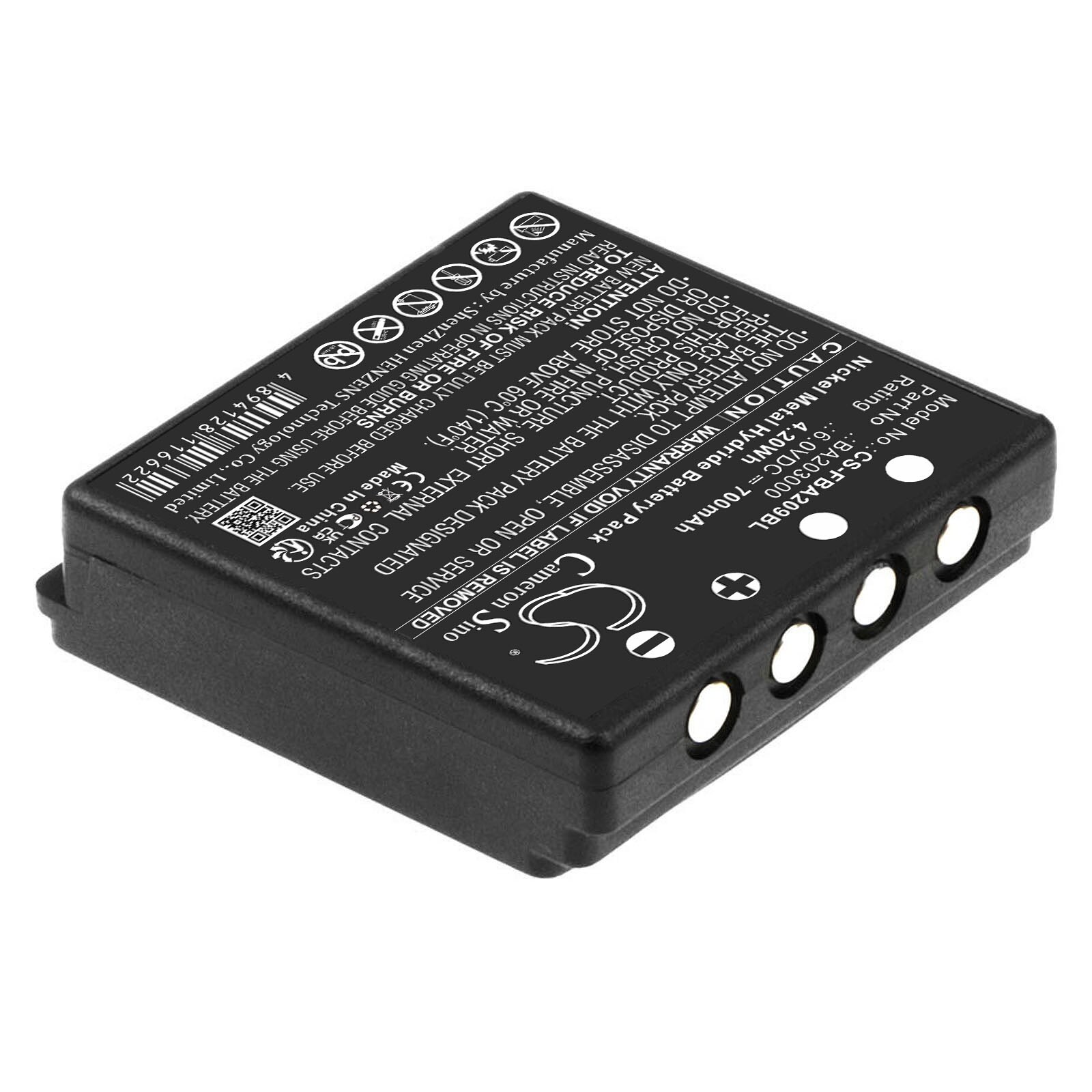 Batteri till Fjärrkontroll för kran för HBC FUB9NM, FBFUB09N m.fl.