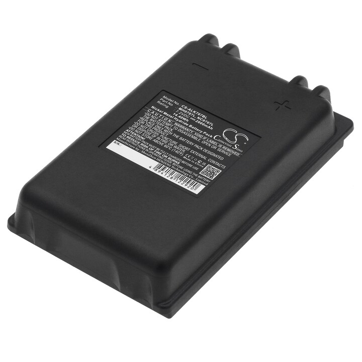 Batteria TECHTEK 600mAh Ni-MH Per IKUSI 2303692 E RAD-TF/T70 – Ricambio Per Trasmettitori ATEX E Maniche T70-1/T71