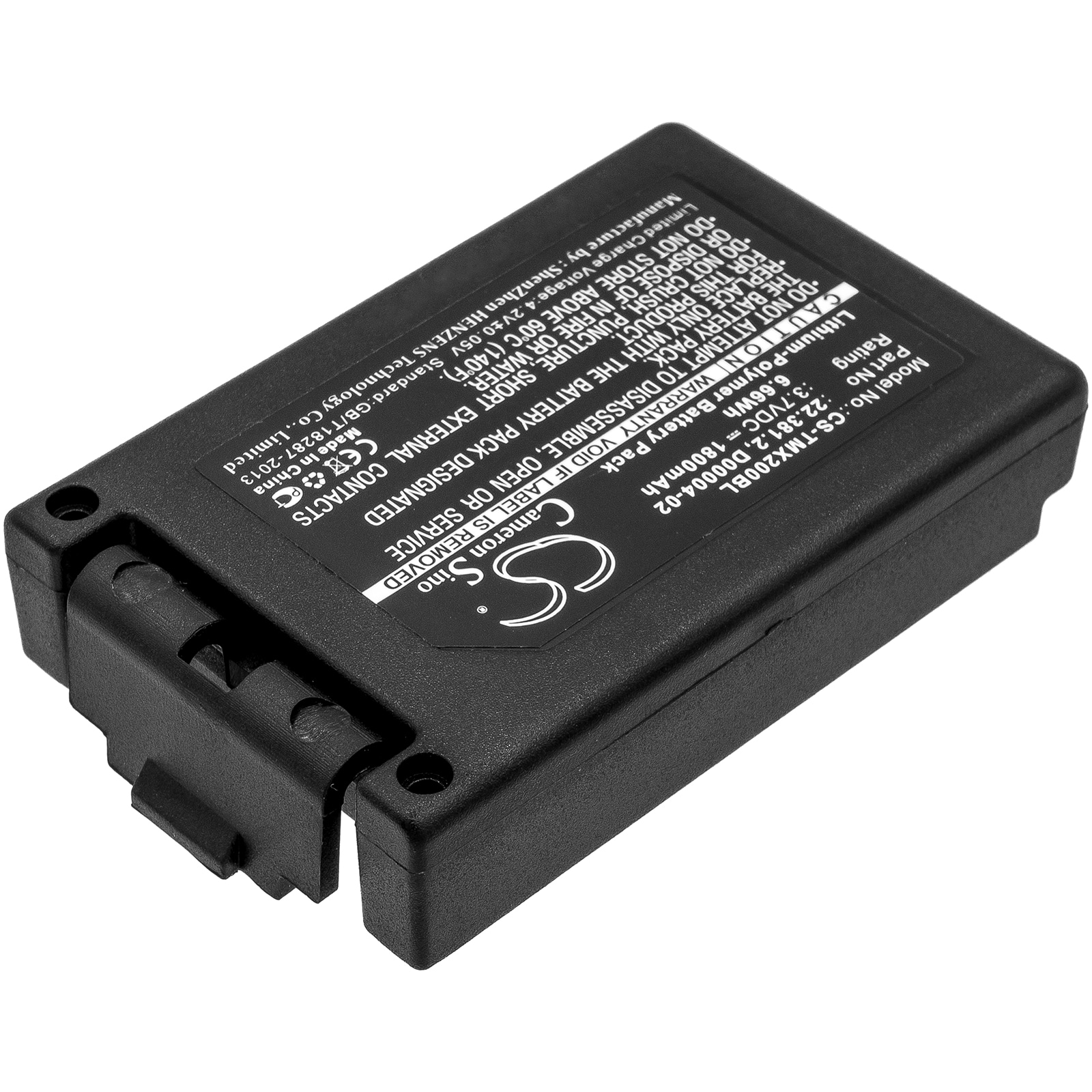 Batteri till Fjärrkontroll för kran för Teleradio Transmitter Tele Radio TG-TXMNL