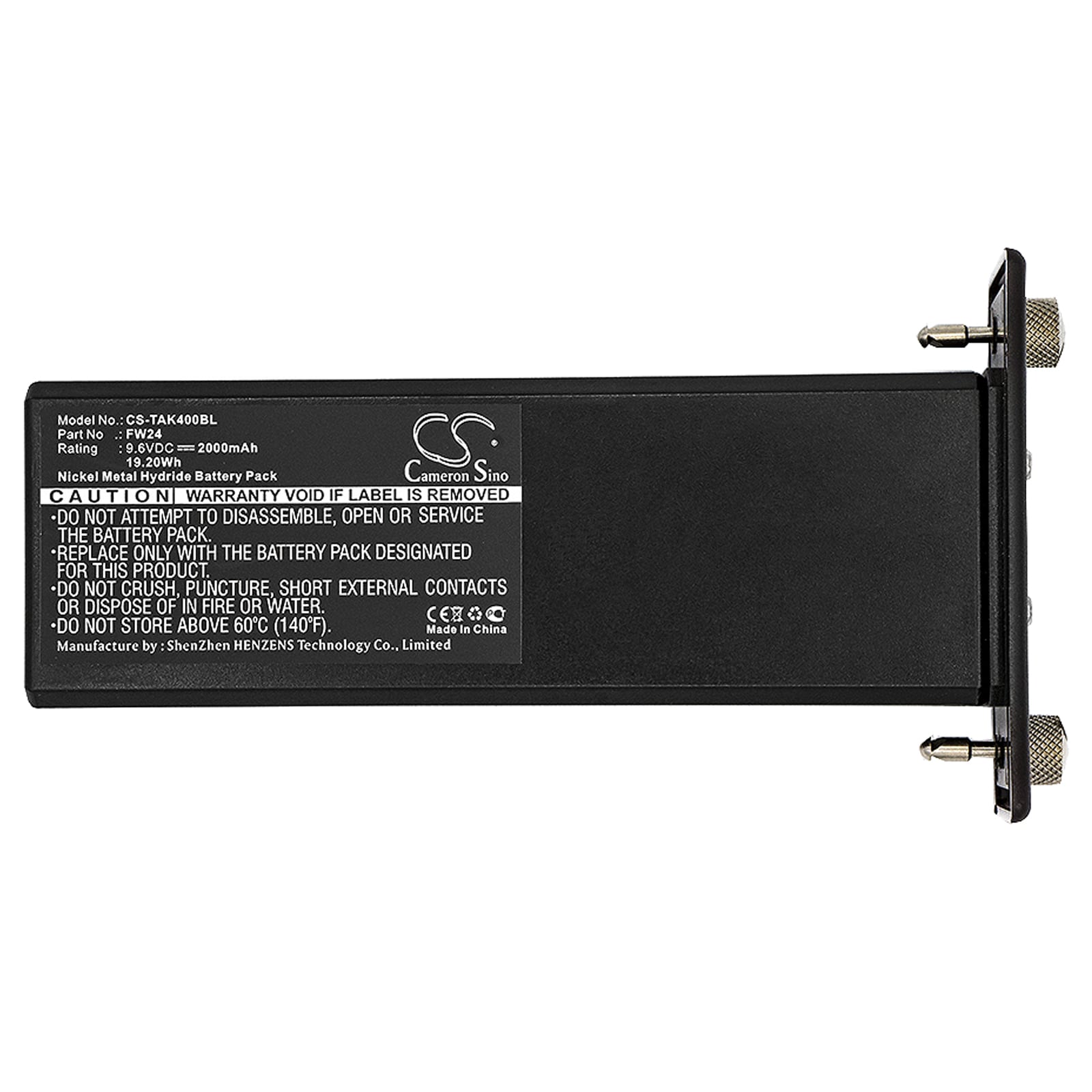 Batteri till Fjärrkontroll för kran för Teletec AK1, AK4