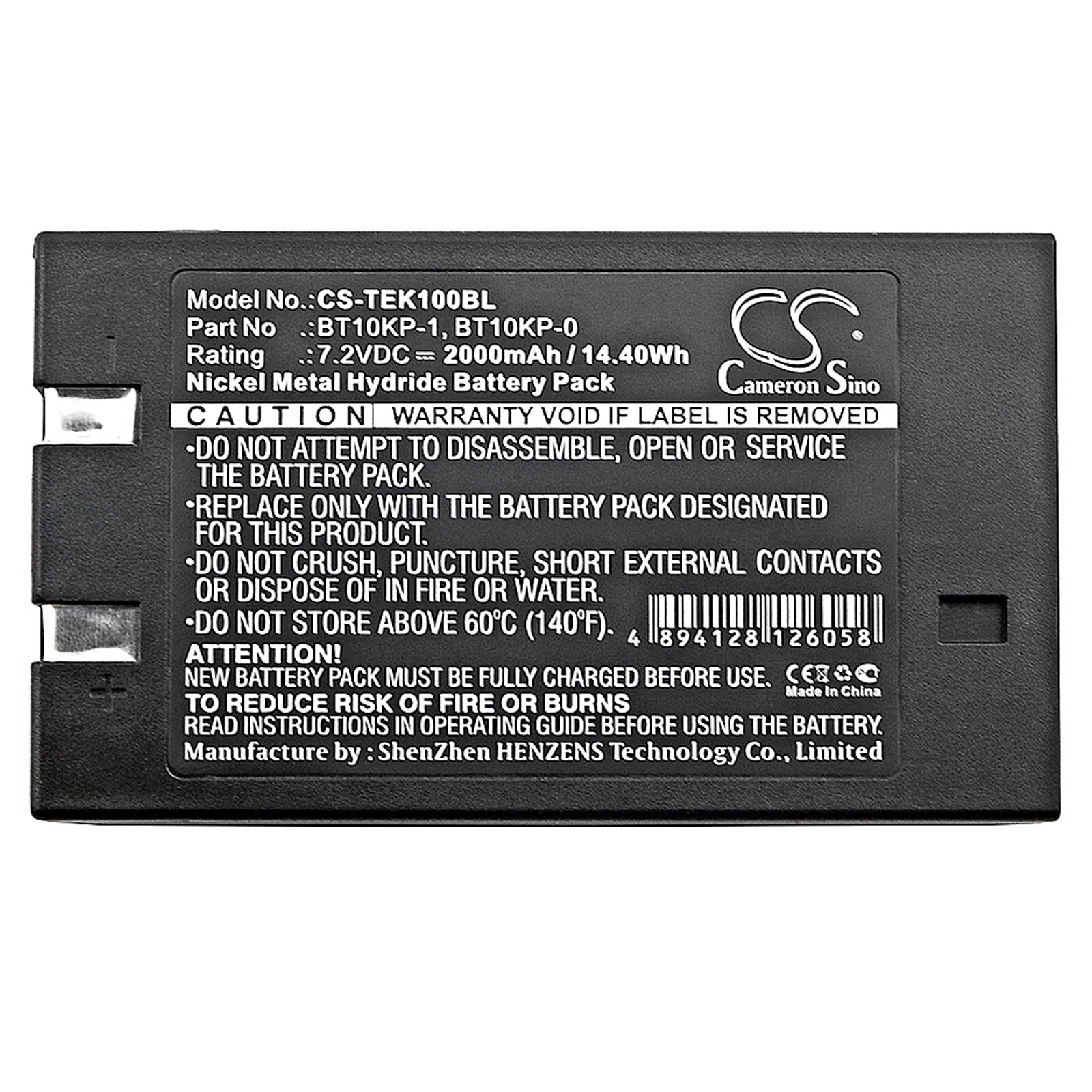 Batteri till Fjärrkontroll för kran för Telemotive 10K12SS02P7, AK02, GXZE13653-P m.fl.