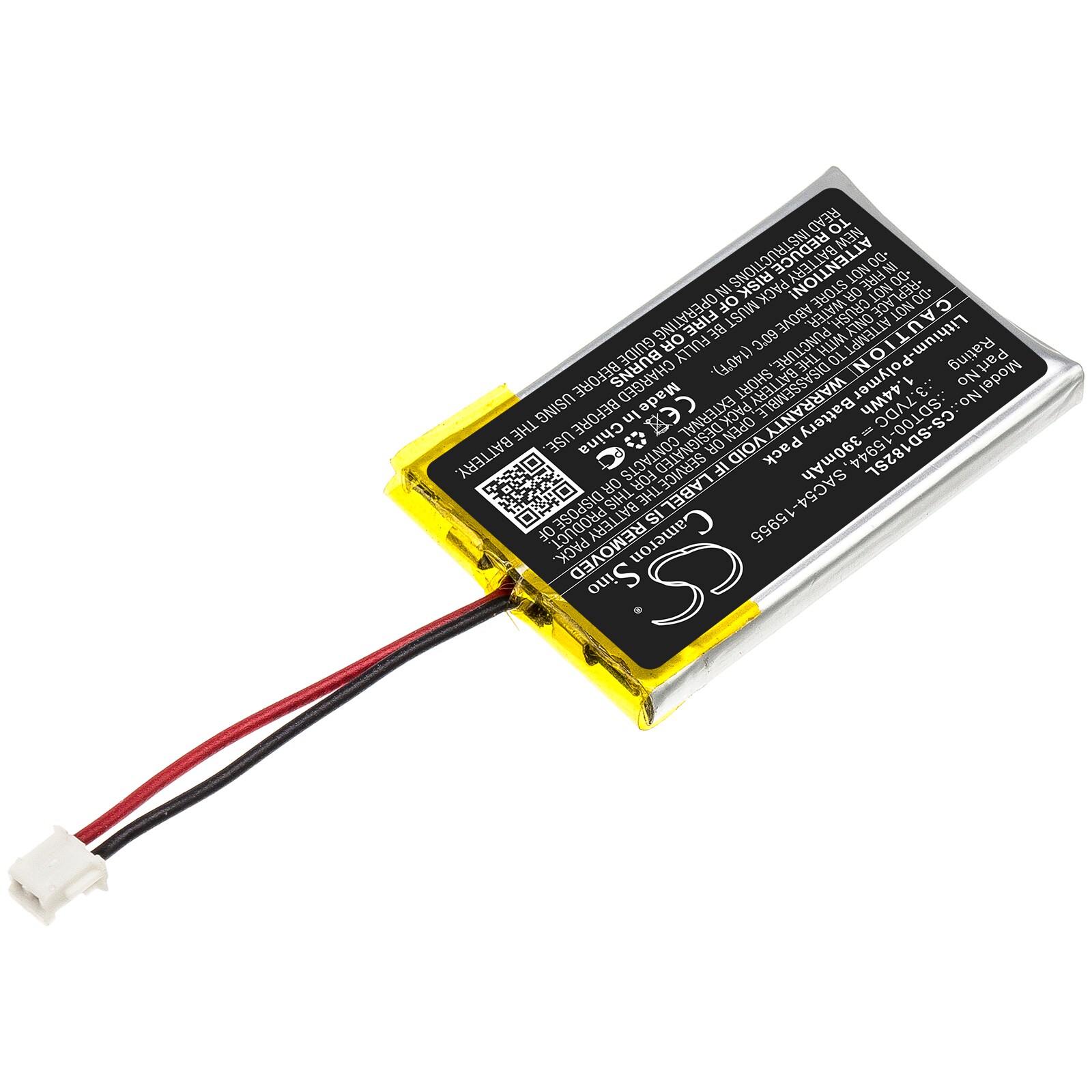 Batteri till Hundhalsband för SportDog SportHunter 1225, SD-1225, SportHunter 1825 m.fl.