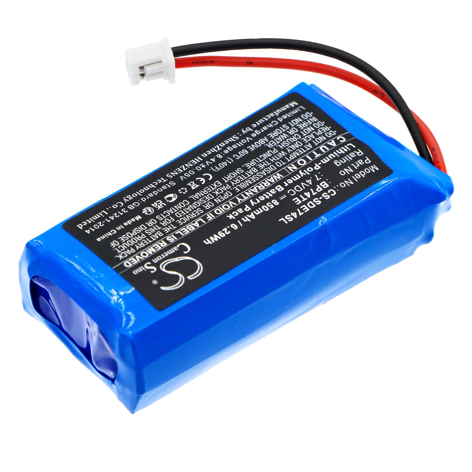 Batteri till Hundhalsband för Dogtra EDGE transmitter, DA212, EDGE TX m.fl.