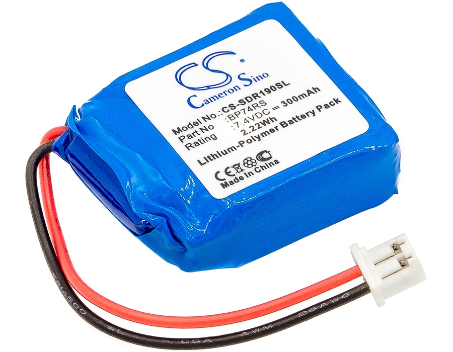 Batteri till Hundhalsband för Dogtra 1900S Receiver, 1902S Receiver m.fl.