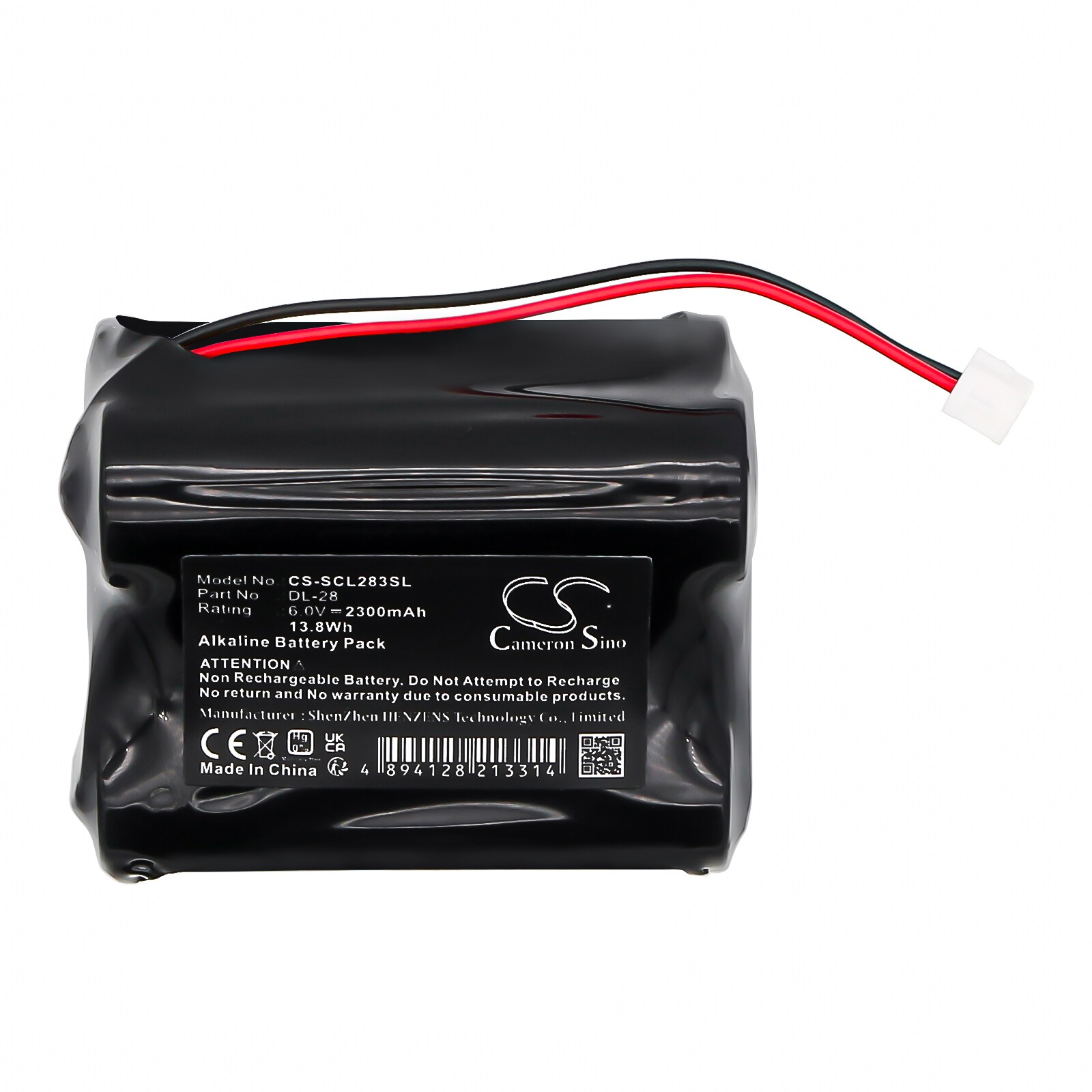 Batteri till Dörrlås för Saflok A28310, DRY0068, S610945