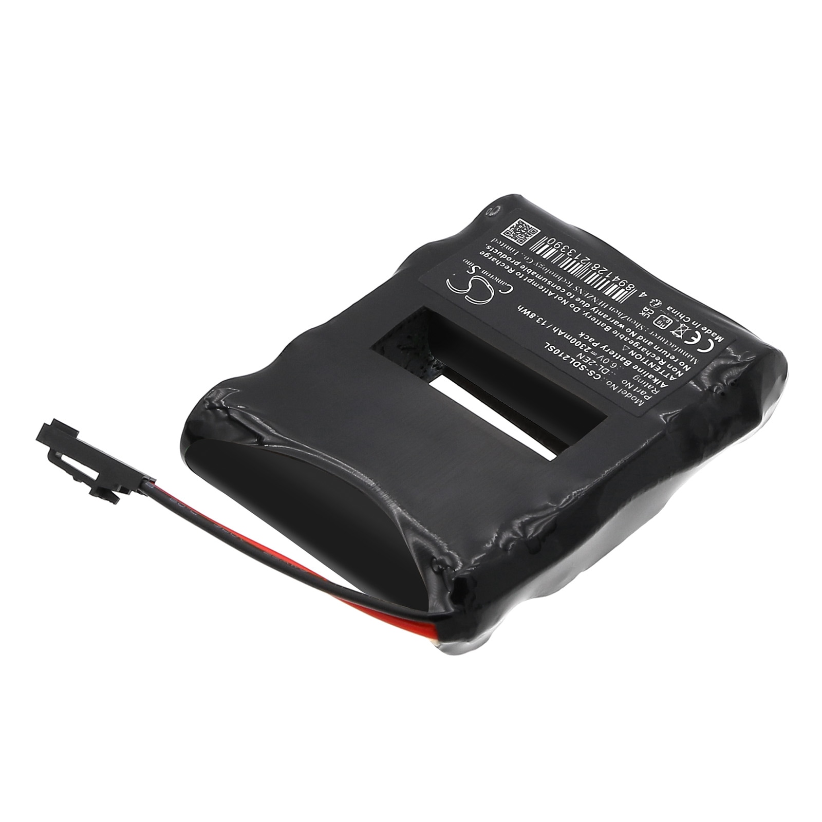 Batteri till Dörrlås för Saflok 54490, 884955, DL-2 m.fl.