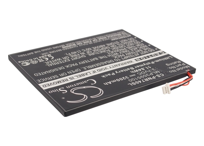 Batteri till E-bok, E-läsare för Pandigital Novel Tablet Color, R7T40WWHFI