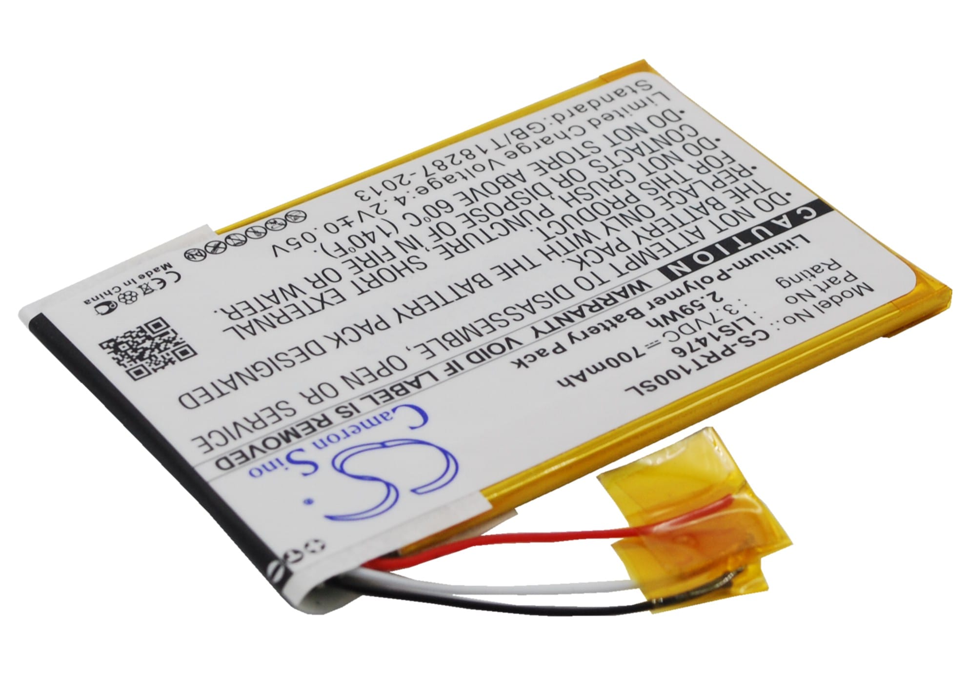 Batteri till E-bok, E-läsare för Sony PRS-T1, PRS-T2, PRS-T3 m.fl.