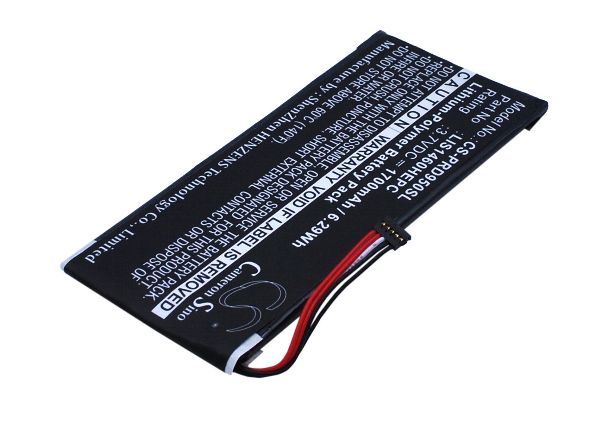 Batteri till E-bok, E-läsare för Sony PRS-950, PRS-950SC