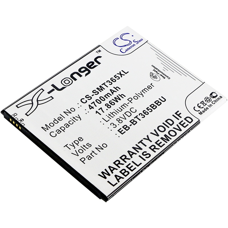 Batteri till Tablett för Samsung SM-T360, SM-T365, Galaxy Tab Active m.fl.