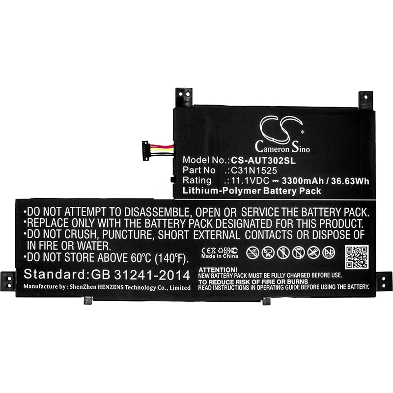 Batteri till Tablett för Asus Transformer Book T302, Transformer Book T302CA