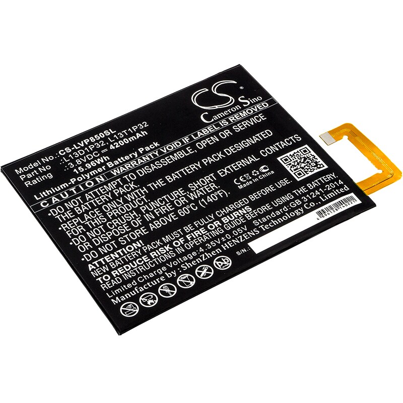 Batteri till Tablett för Lenovo Tab 2 A8-50, Tab 2 A8-50F, Tab 2 A8-50LC