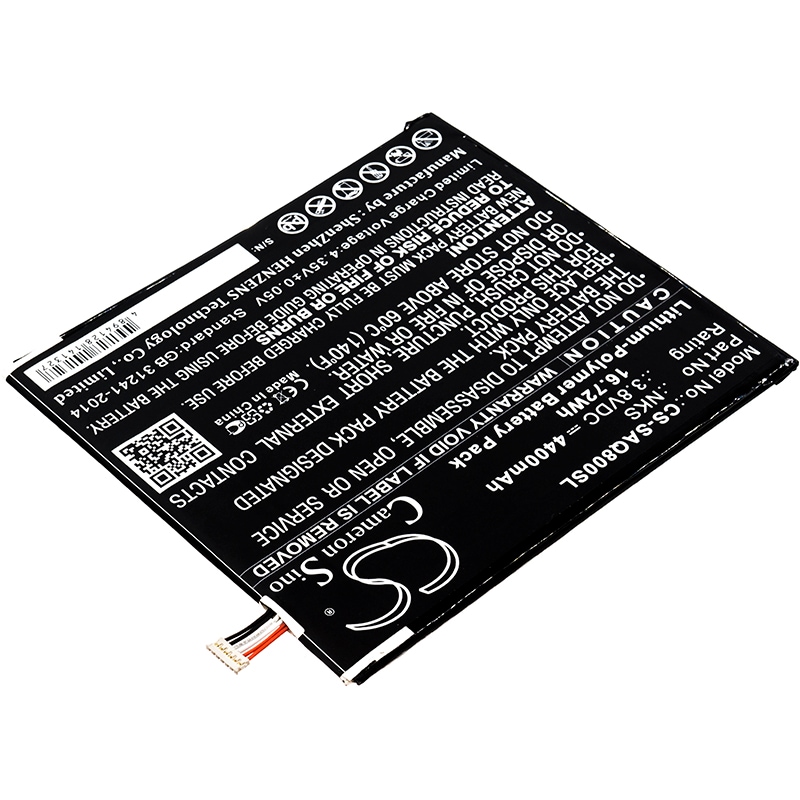 Batteri till Tablett för Sprint Slate 80, AQT80
