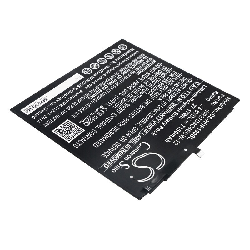 Batteri till Tablett för Huawei MatePad Pro, MRX-AL09, MRX-AL19 m.fl.