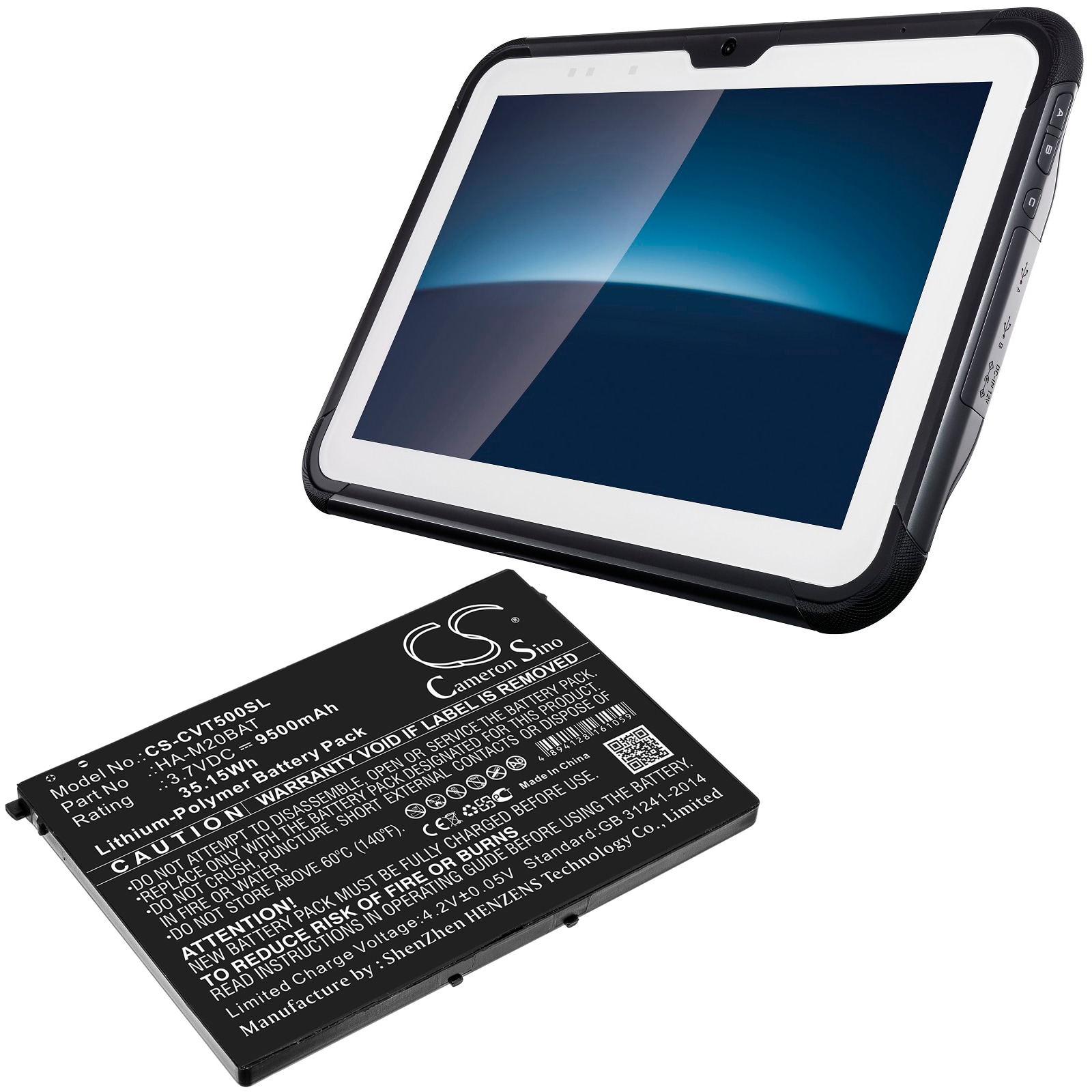 Batteri till Tablett för Casio V-T500