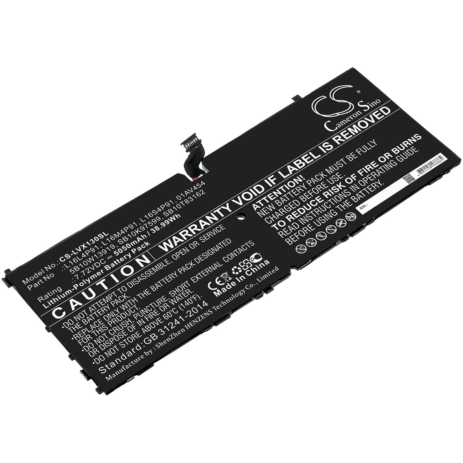 Batteri till Tablett för Lenovo ThinkPad X1 3rd