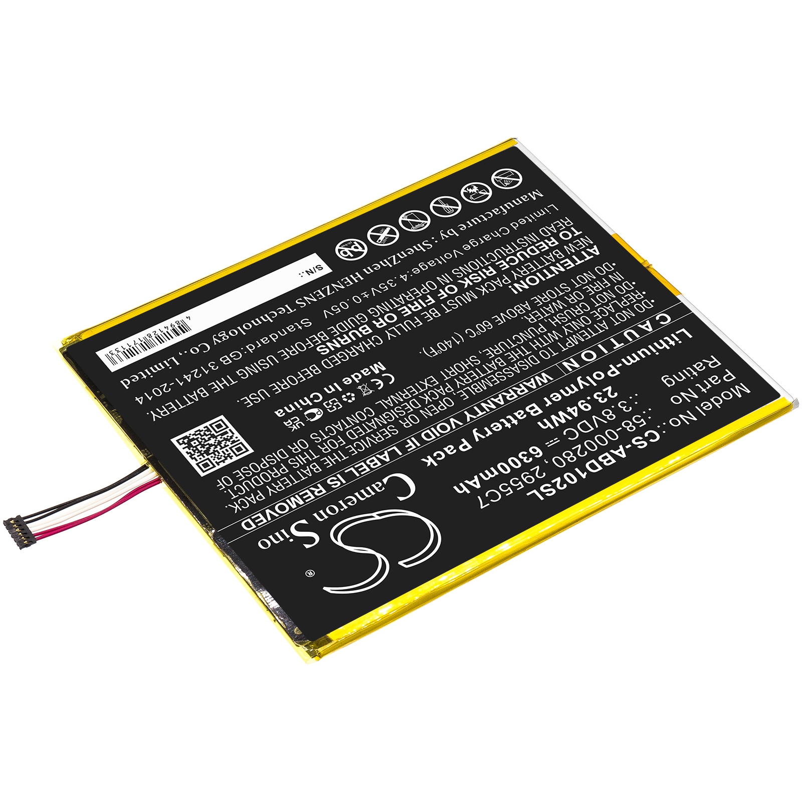 Batteri till Tablett för Amazon Kindle Fire HD 10.1 9th, M2V3R5